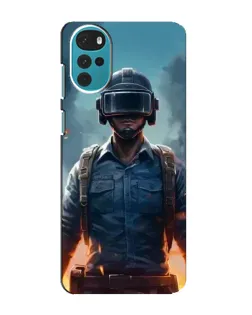 Чехол для Motorola MOTO G22 с картинкой «PUBG — реалистичный герой» Чехол для Motorola MOTO G22 с картинкой «PUBG — реалистичный герой»