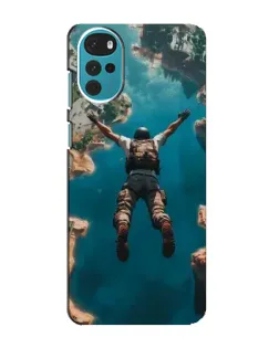 Чехол для Motorola MOTO G22 с картинкой «PUBG — свободное падение» Чехол для Motorola MOTO G22 с картинкой «PUBG — свободное падение»