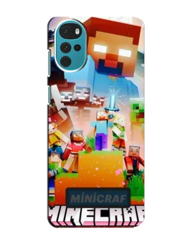 Чехол для Motorola MOTO G22 с картинкой «Minecraft герои игры» Чехол для Motorola MOTO G22 с картинкой «Minecraft герои игры»