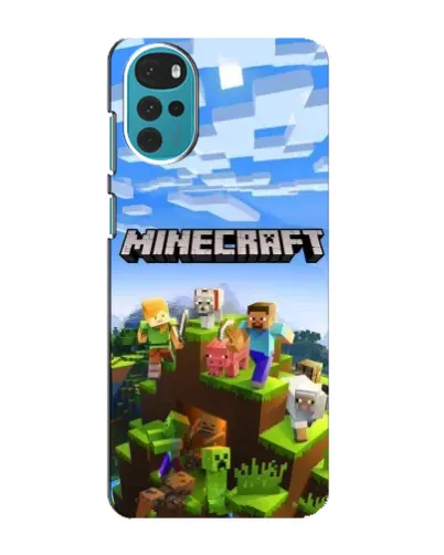 Чехол для Motorola MOTO G22 с картинкой «Minecraft классический мир» Чехол для Motorola MOTO G22 с картинкой «Minecraft классический мир»
