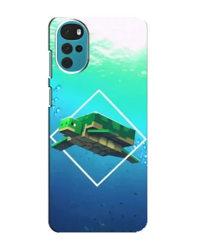Чехол для Motorola MOTO G22 с картинкой «Черепаха Minecraft» Чехол для Motorola MOTO G22 с картинкой «Черепаха Minecraft»