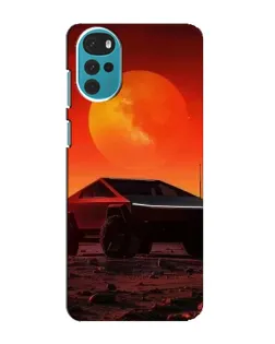 Чехол для Motorola MOTO G22 с картинкой «Cybertruck на Марсе» Чехол для Motorola MOTO G22 с картинкой «Cybertruck на Марсе»