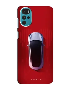 Чехол для Motorola MOTO G22 с картинкой «Tesla Top View» Чехол для Motorola MOTO G22 с картинкой «Tesla Top View»