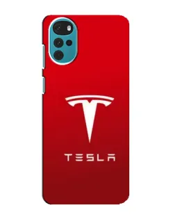 Чехол для Motorola MOTO G22 с картинкой «Tesla Red Classic» Чехол для Motorola MOTO G22 с картинкой «Tesla Red Classic»