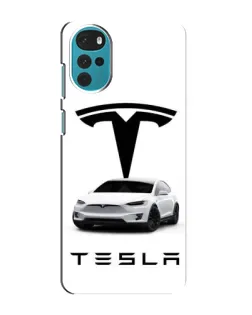 Чехол для Motorola MOTO G22 с картинкой «Tesla White Style» Чехол для Motorola MOTO G22 с картинкой «Tesla White Style»
