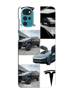 Чехол для Motorola MOTO G22 с картинкой «Коллаж Cybertruck Tesla» Чехол для Motorola MOTO G22 с картинкой «Коллаж Cybertruck Tesla»