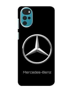 Чехол для Motorola MOTO G22 с картинкой «Mercedes Silver Logo»