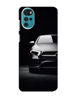 Чехол для Motorola MOTO G22 с картинкой «Свет фар Mercedes»
