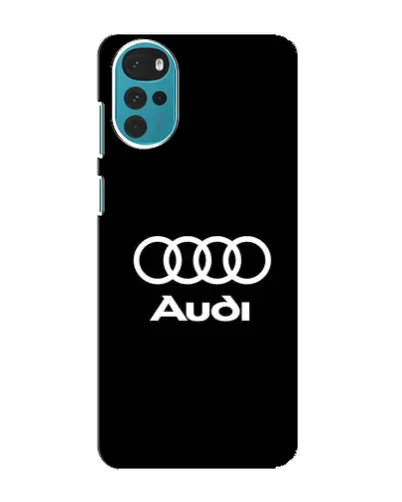 Чехол для Motorola MOTO G22 с картинкой «Классическое лого Audi»