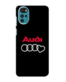 Чехол для Motorola MOTO G22 с картинкой «Логотип Audi Heart» Чехол для Motorola MOTO G22 с картинкой «Логотип Audi Heart»