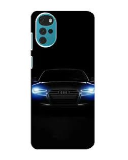 Чехол для Motorola MOTO G22 с картинкой «Audi в неоне» Чехол для Motorola MOTO G22 с картинкой «Audi в неоне»