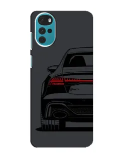 Чехол для Motorola MOTO G22 с картинкой «Задняя часть Audi — арт» Чехол для Motorola MOTO G22 с картинкой «Задняя часть Audi — арт»
