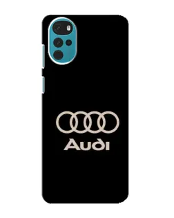 Чехол для Motorola MOTO G22 с картинкой «Audi — золотой логотип» Чехол для Motorola MOTO G22 с картинкой «Audi — золотой логотип»