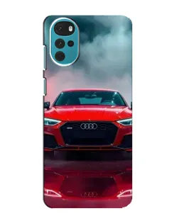 Чехол для Motorola MOTO G22 с картинкой «Audi RS — красный стиль» Чехол для Motorola MOTO G22 с картинкой «Audi RS — красный стиль»