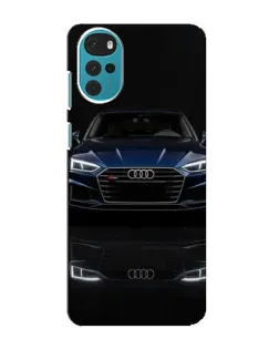 Чехол для Motorola MOTO G22 с картинкой «Audi — ночное отражение» Чехол для Motorola MOTO G22 с картинкой «Audi — ночное отражение»