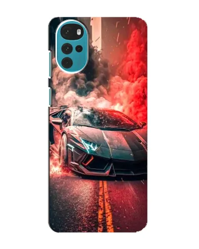Чехол для Motorola MOTO G22 с картинкой «Lamborghini красный дым» Чехол для Motorola MOTO G22 с картинкой «Lamborghini красный дым»