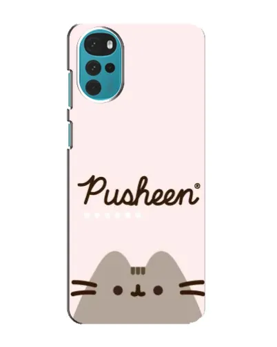 Чехол для Motorola MOTO G22 с картинкой «Pusheen логотип» Чехол для Motorola MOTO G22 с картинкой «Pusheen логотип»