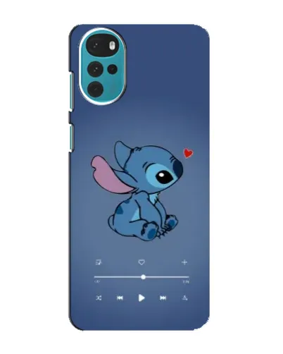Чехол для Motorola MOTO G22 с картинкой «Музыкальный Stitch»