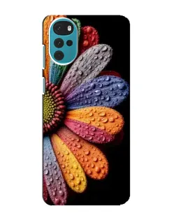 Чехол для Motorola MOTO G22 с картинкой «Радужный цветок» Чехол для Motorola MOTO G22 с картинкой «Радужный цветок»