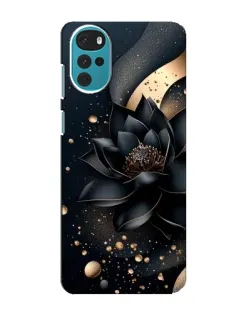 Чехол для Motorola MOTO G22 с картинкой «Черный лотос» Чехол для Motorola MOTO G22 с картинкой «Черный лотос»