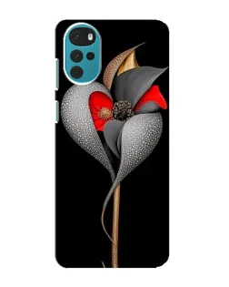 Чехол для Motorola MOTO G22 с картинкой «Серебряный фантазийный цветок» Чехол для Motorola MOTO G22 с картинкой «Серебряный фантазийный цветок»