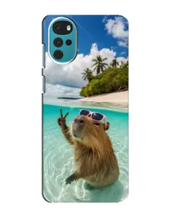 Чехол для Motorola MOTO G22 с картинкой «Капибара на море» Чехол для Motorola MOTO G22 с картинкой «Капибара на море»