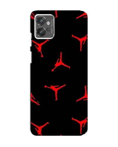Чехол для Motorola MOTO G23 с картинкой «Jordan Red Pattern» Чехол для Motorola MOTO G23 с картинкой «Jordan Red Pattern»