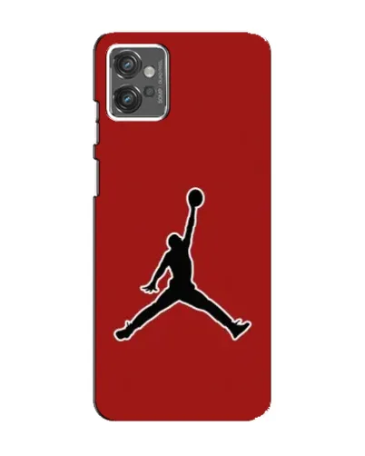 Чехол для Motorola MOTO G23 с картинкой «Jordan Red Back» Чехол для Motorola MOTO G23 с картинкой «Jordan Red Back»