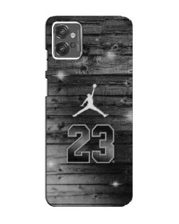 Чехол для Motorola MOTO G23 с картинкой «Jordan Carbon 23»