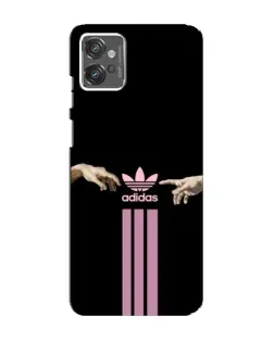 Чехол для Motorola MOTO G23 с картинкой «Adidas Hands»