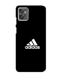 Чехол для Motorola MOTO G23 с картинкой «Adidas Red Style»