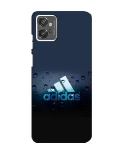 Чехол для Motorola MOTO G23 с картинкой «Adidas Water Drops»