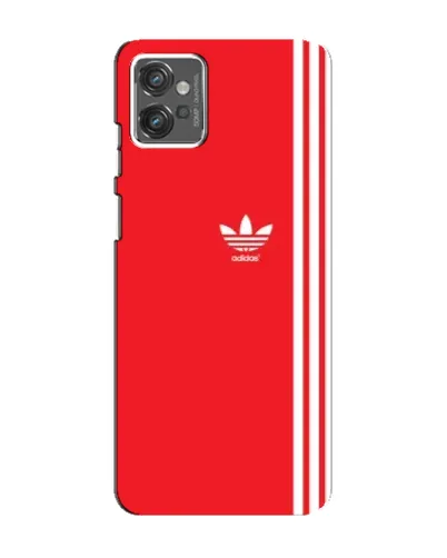 Чехол для Motorola MOTO G23 с картинкой «Красный минимализм Adidas» Чехол для Motorola MOTO G23 с картинкой «Красный минимализм Adidas»