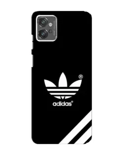 Чехол для Motorola MOTO G23 с картинкой «Adidas с диагональными полосами»