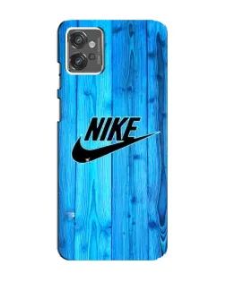 Чехол для Motorola MOTO G23 с картинкой «Голубое дерево Nike»