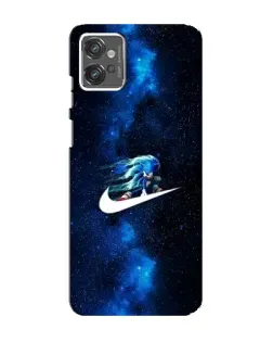 Чехол для Motorola MOTO G23 с картинкой «Звездный путь Nike»