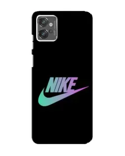 Чехол для Motorola MOTO G23 с картинкой «Nike — городская ночь»