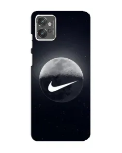 Чехол для Motorola MOTO G23 с картинкой «Nike в стиле граффити»