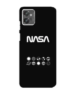 Чехол для Motorola MOTO G23 с картинкой «NASA — технический принт» Чехол для Motorola MOTO G23 с картинкой «NASA — технический принт»