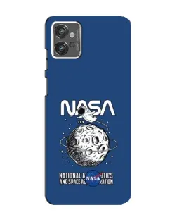 Чехол для Motorola MOTO G23 с картинкой «NASA — лунная миссия» Чехол для Motorola MOTO G23 с картинкой «NASA — лунная миссия»