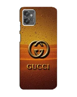Чехол для Motorola MOTO G23 с картинкой «Gucci — солнечный градиент»