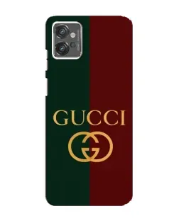 Чехол для Motorola MOTO G23 с картинкой «Gucci — темно-зеленый градиент»