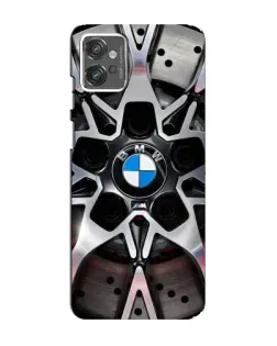 Чехол для Motorola MOTO G23 с картинкой «BMW — деталь диска»