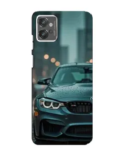Чехол для Motorola MOTO G23 с картинкой «BMW в огнях города» Чехол для Motorola MOTO G23 с картинкой «BMW в огнях города»