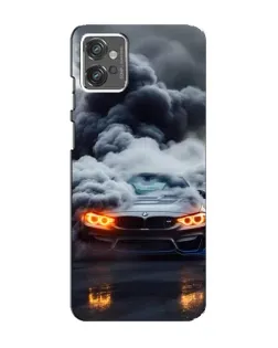 Чехол для Motorola MOTO G23 с картинкой «BMW в дыму» Чехол для Motorola MOTO G23 с картинкой «BMW в дыму»