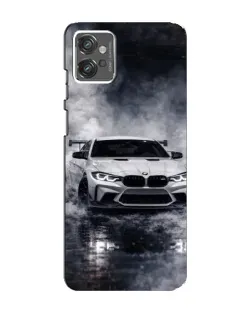 Чехол для Motorola MOTO G23 с картинкой «BMW сквозь туман» Чехол для Motorola MOTO G23 с картинкой «BMW сквозь туман»