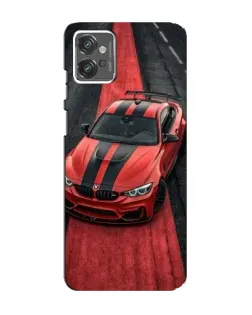 Чехол для Motorola MOTO G23 с картинкой «BMW на красной дорожке» Чехол для Motorola MOTO G23 с картинкой «BMW на красной дорожке»