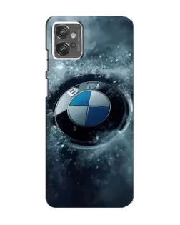Чехол для Motorola MOTO G23 с картинкой «Логотип BMW — лед» Чехол для Motorola MOTO G23 с картинкой «Логотип BMW — лед»