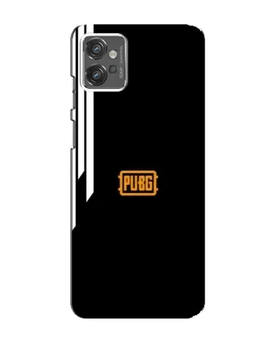 Чехол для Motorola MOTO G23 с картинкой «PUBG — вертикальные линии»