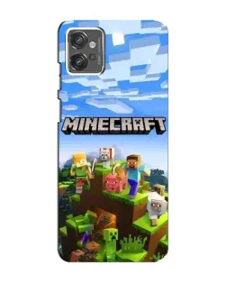 Чехол для Motorola MOTO G23 с картинкой «Minecraft классический мир» Чехол для Motorola MOTO G23 с картинкой «Minecraft классический мир»